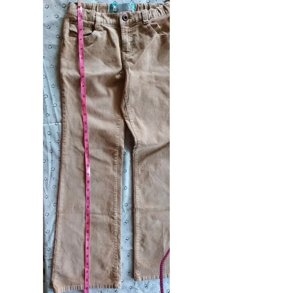 OLD NAVY Girl's Retro Brown Adjustable Waist Bootcut  Corduroy Size 10 Reg